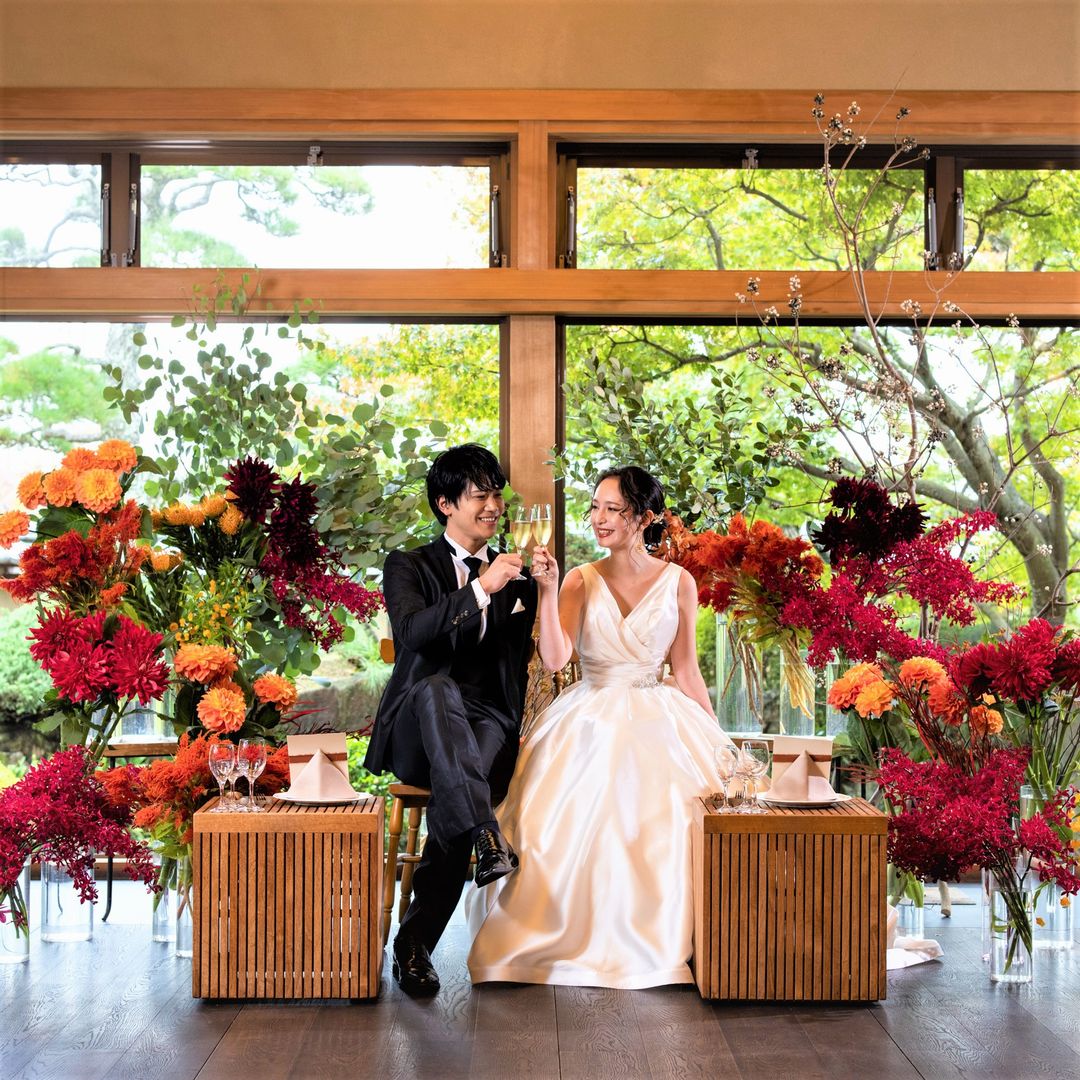 香川県高松市の結婚式場ザ・ガーデンダイニング弓絃葉の館内の写真