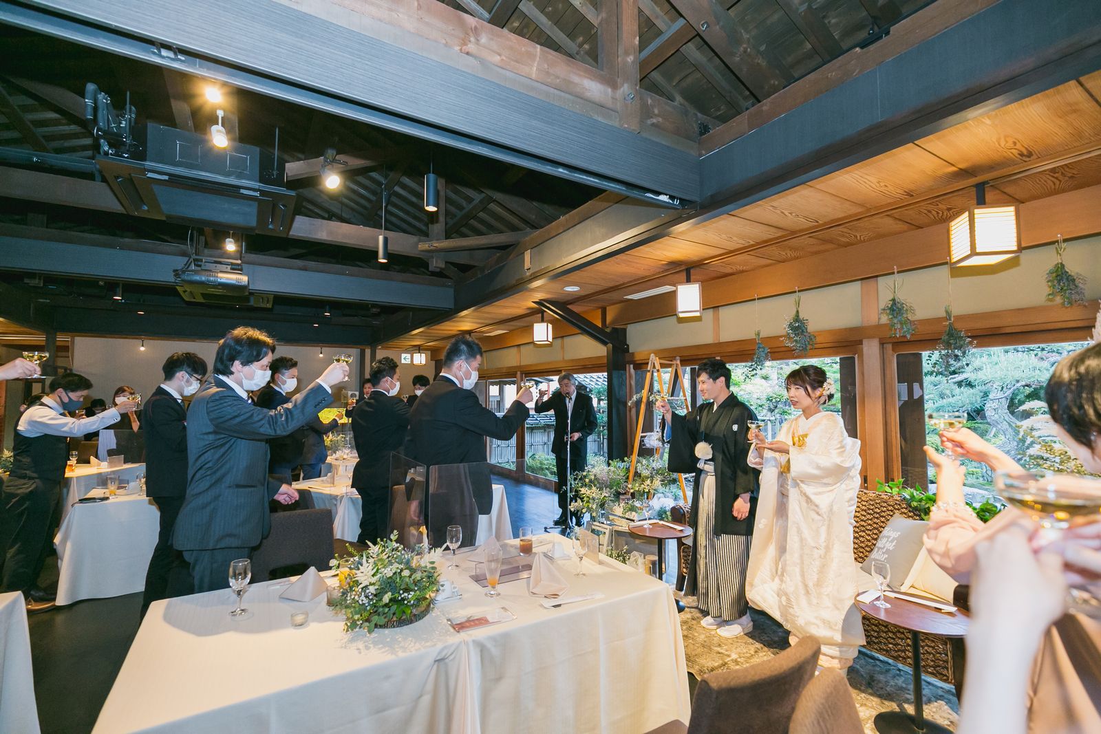 香川県高松市の結婚式場ザ・ガーデンダイニング弓絃葉の挙式レポート