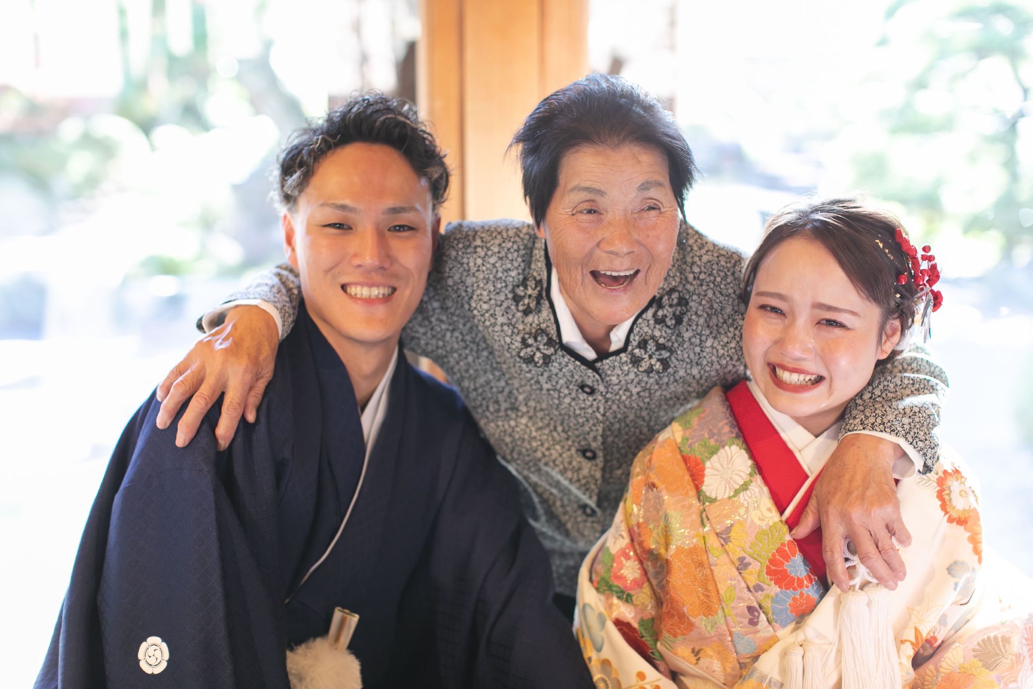 香川県高松市の結婚式場ザ・ガーデンダイニング弓絃葉　親族写真