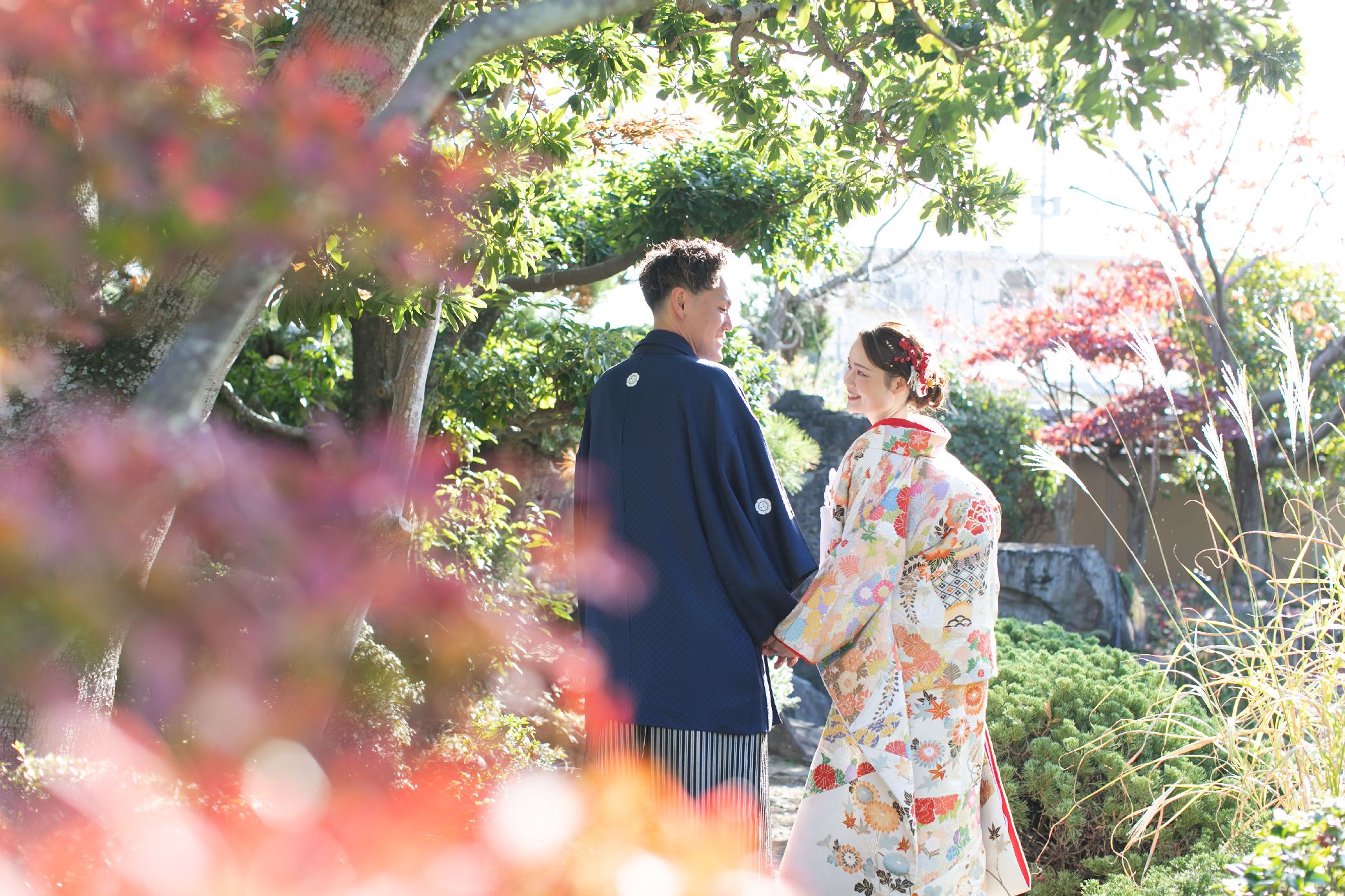 香川県高松市の結婚式場ザ・ガーデンダイニング弓絃葉　庭園