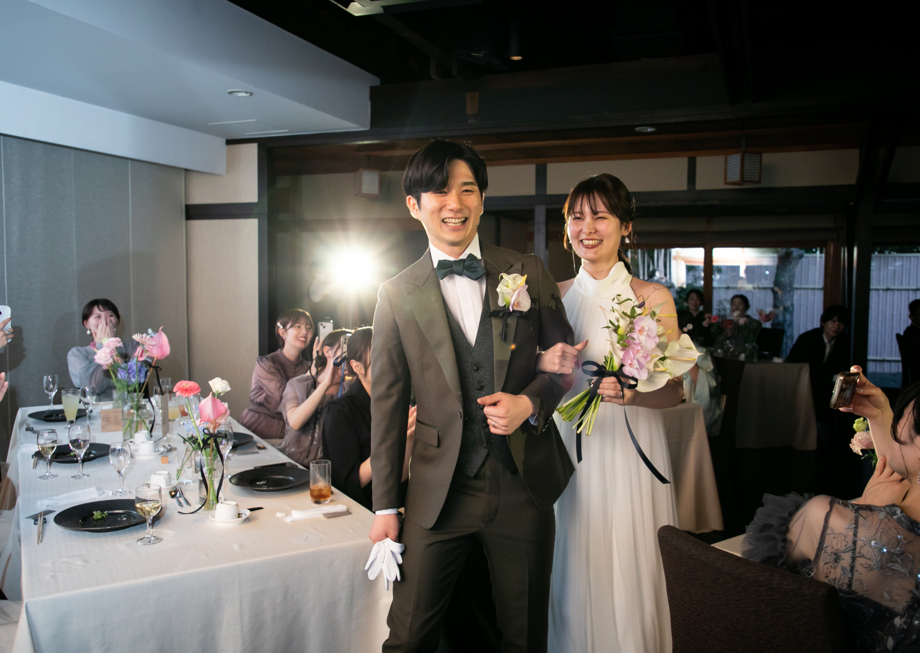 香川県高松市の結婚式場ザ・ガーデンダイニング弓絃葉の挙式レポート