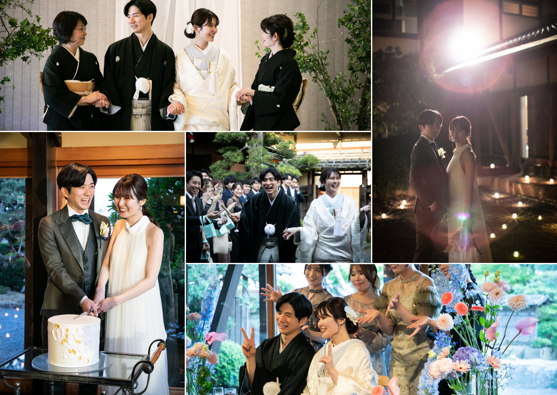 香川県高松市の結婚式場ザ・ガーデンダイニング弓絃葉の挙式レポート