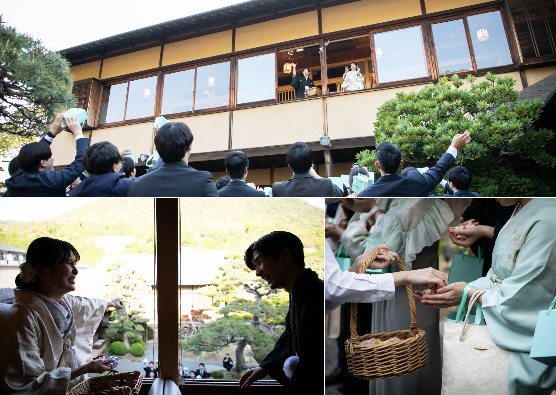 香川県高松市の結婚式場ザ・ガーデンダイニング弓絃葉の挙式レポート