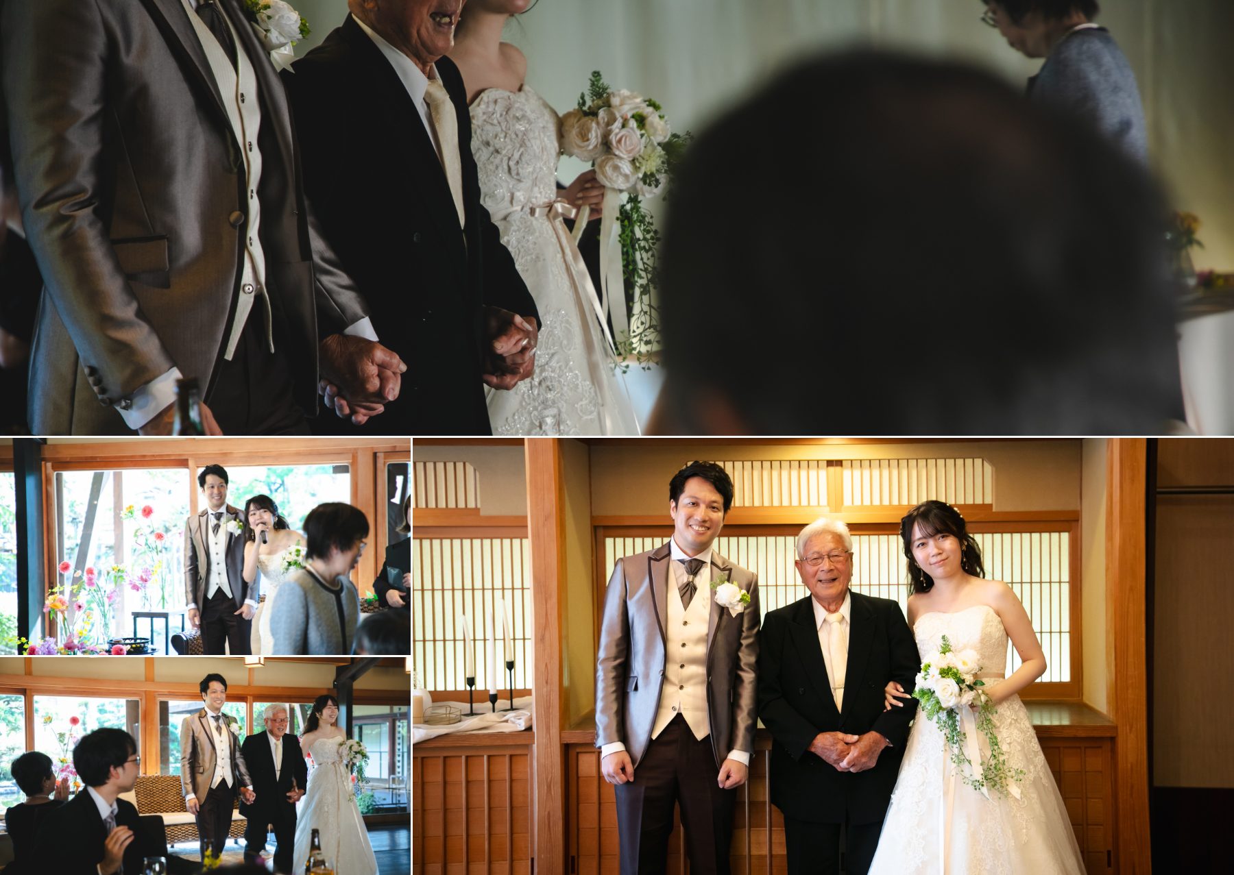 香川県高松市の結婚式場ザ・ガーデンダイニング弓絃葉の挙式レポート