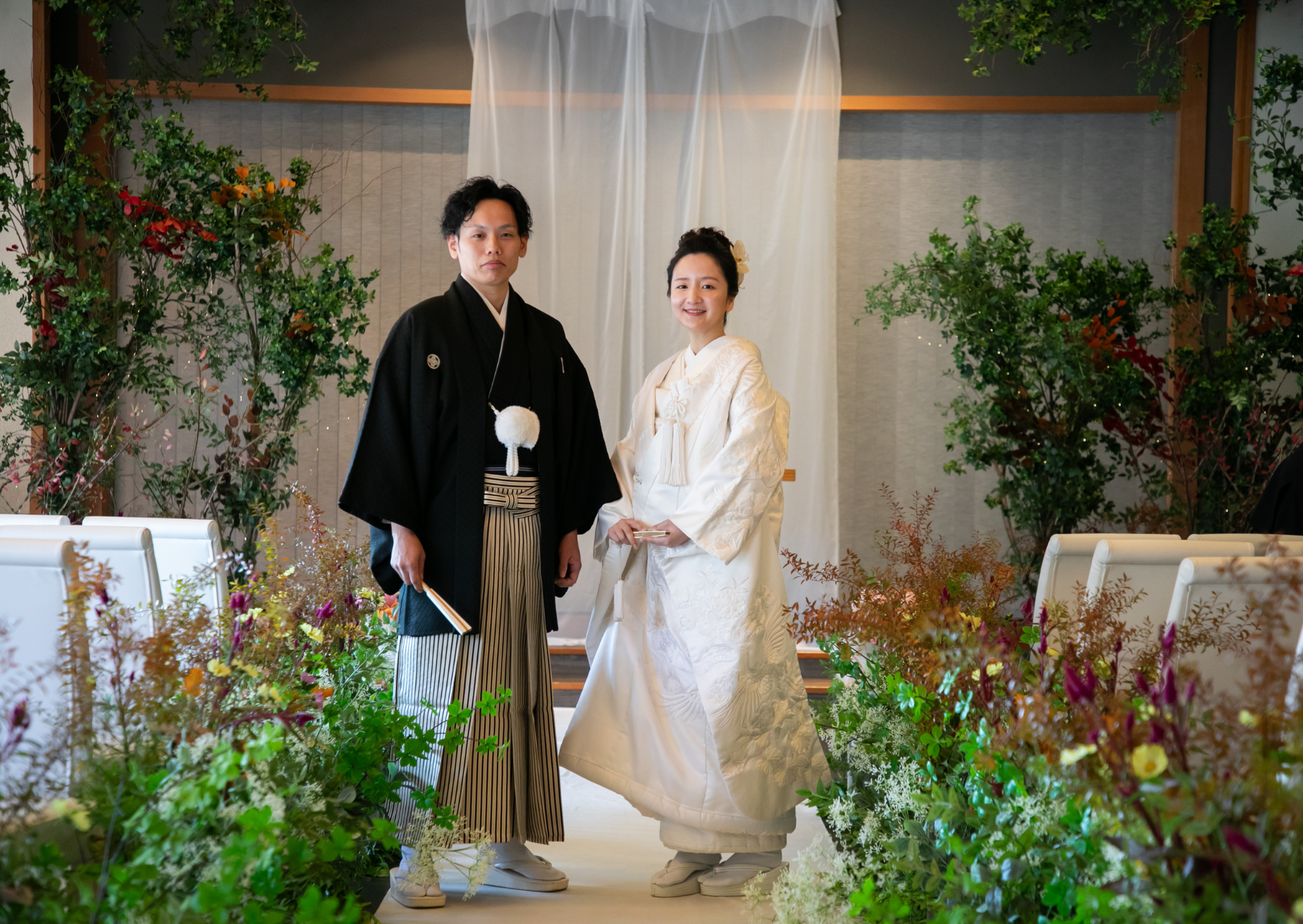 香川県高松市の結婚式場ザ・ガーデンダイニング弓絃葉の挙式レポート