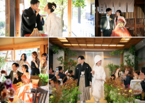 香川県高松市の結婚式場ザ・ガーデンダイニング弓絃葉の挙式レポート