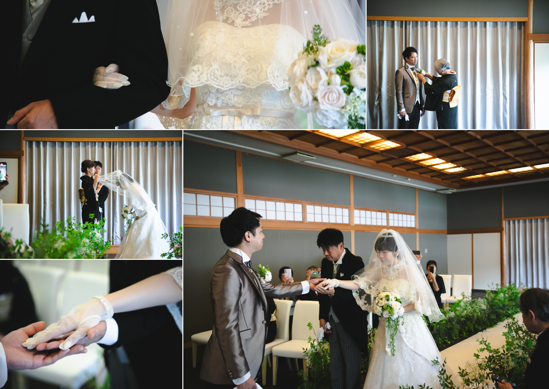 香川県高松市の結婚式場ザ・ガーデンダイニング弓絃葉の挙式レポート