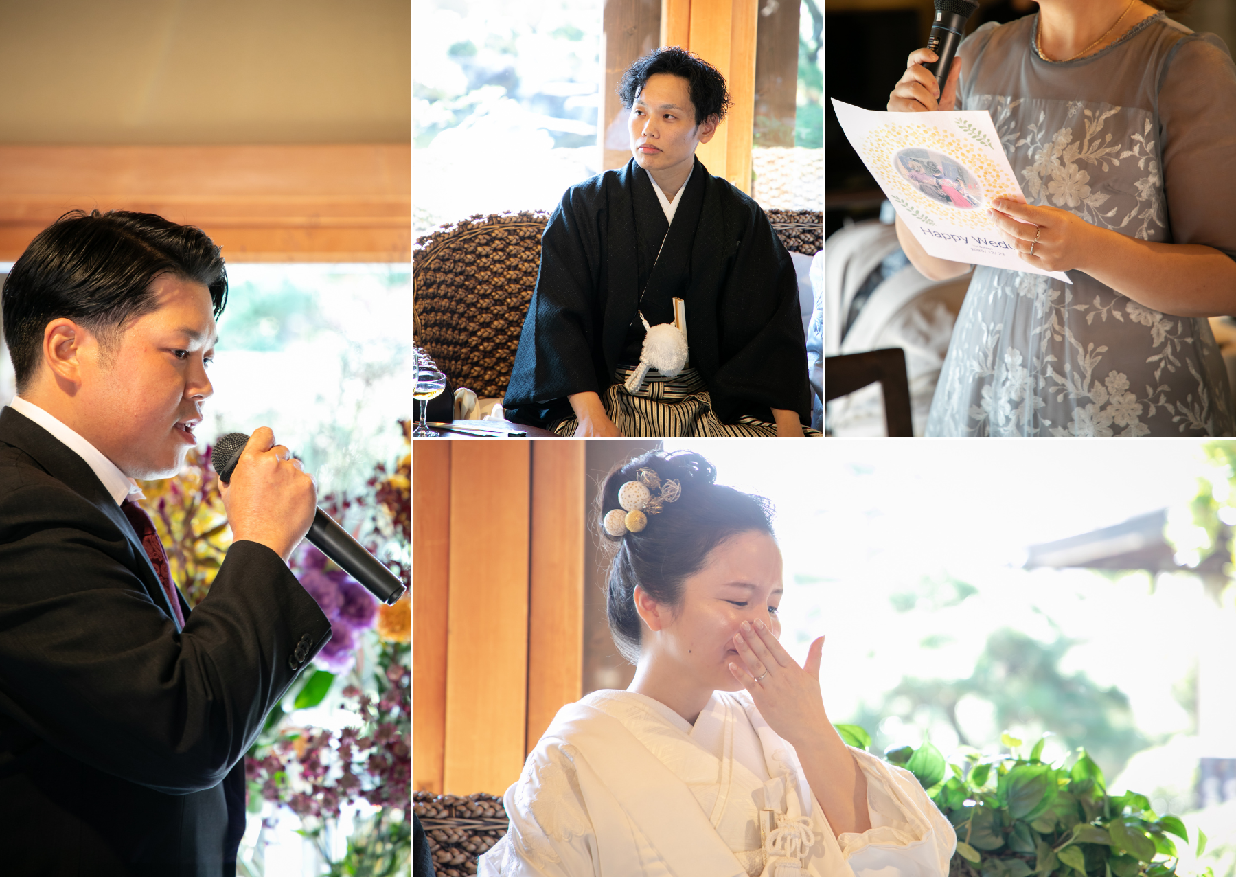 香川県高松市の結婚式場ザ・ガーデンダイニング弓絃葉の挙式レポート