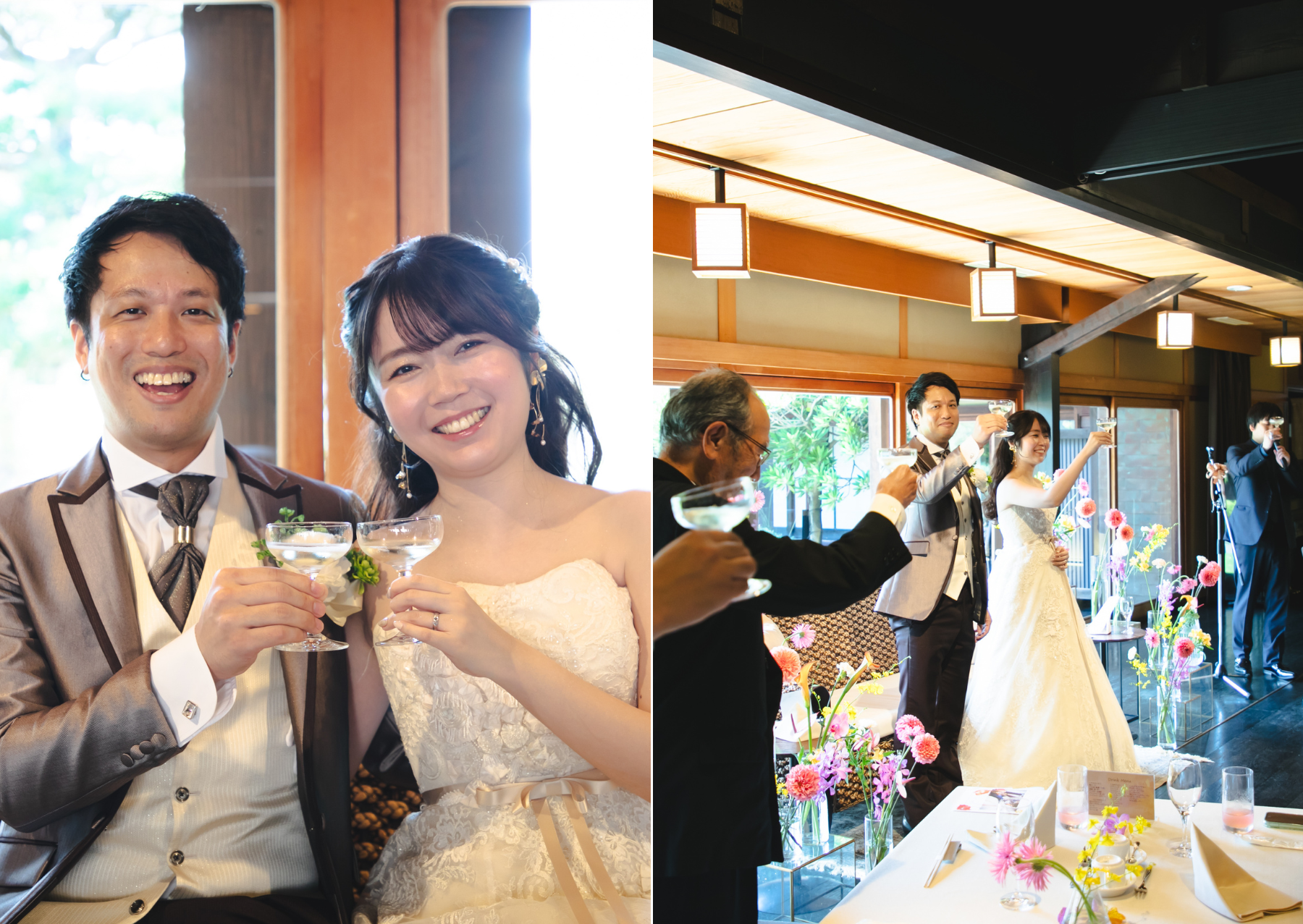 香川県高松市の結婚式場ザ・ガーデンダイニング弓絃葉の挙式レポート
